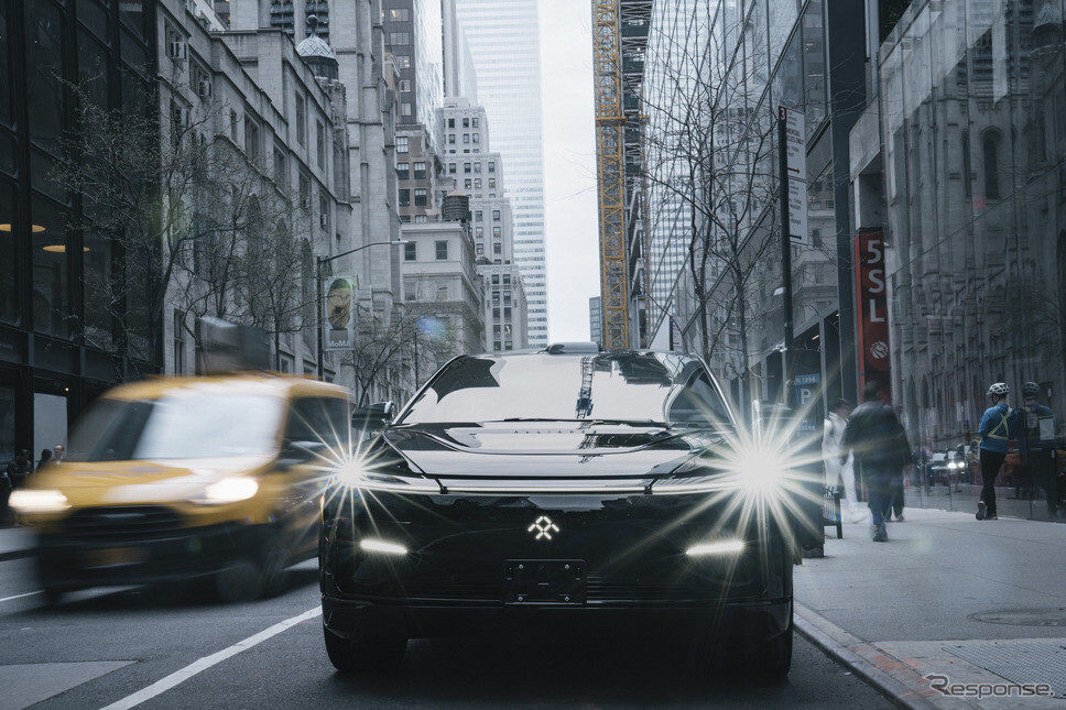 EVファラデー・フューチャー、米国東海岸市場に初進出…『FF 91 2.0』を納車