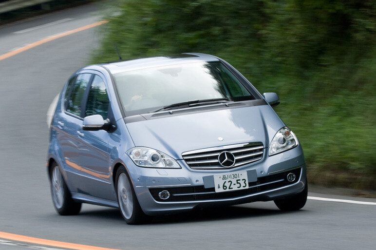 ベンツ AクラスがMC。河口まなぶがテスト！