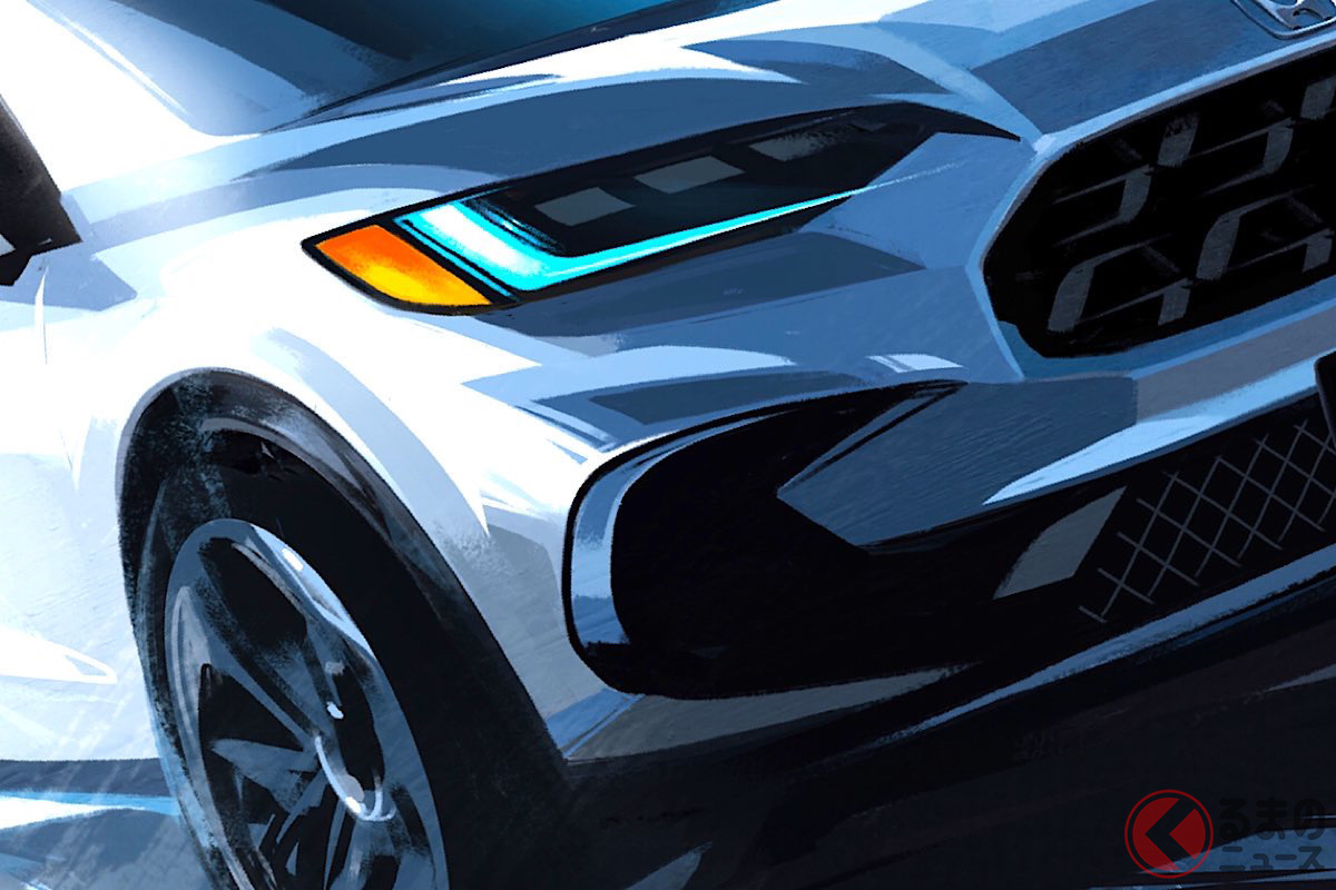 ホンダ新型SUV「HR-V」ビジュアル初公開！ スポーティデザインが注目集まる！