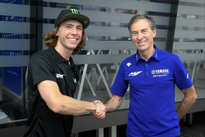 ダリン・ビンダー、2022年はヤマハのサテライト『RNF MotoGPチーム』から最高峰クラス昇格。Moto3からの飛び級はミラー以来