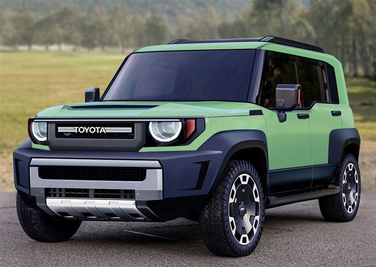 【ヒット確実】「ランドクルーザーFJ」は“小型版250風”デザインに？「RAV4」サイズで400万円切りも期待