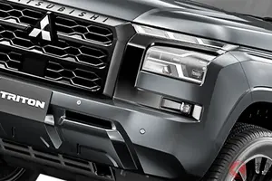 新車498万円！ 13年ぶり復活の三菱「実用特化型4WD」に人気“殺到”!? 全長5.3mボディに「リッター11km」のエンジン×カクカクデザイン採用！ 「トライトン」最新の動向は？