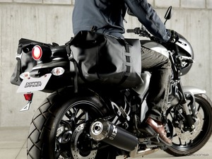 ドッペルギャンガー、ターポリン素材の防水サイドバッグ「DBT648-BK」を新発売