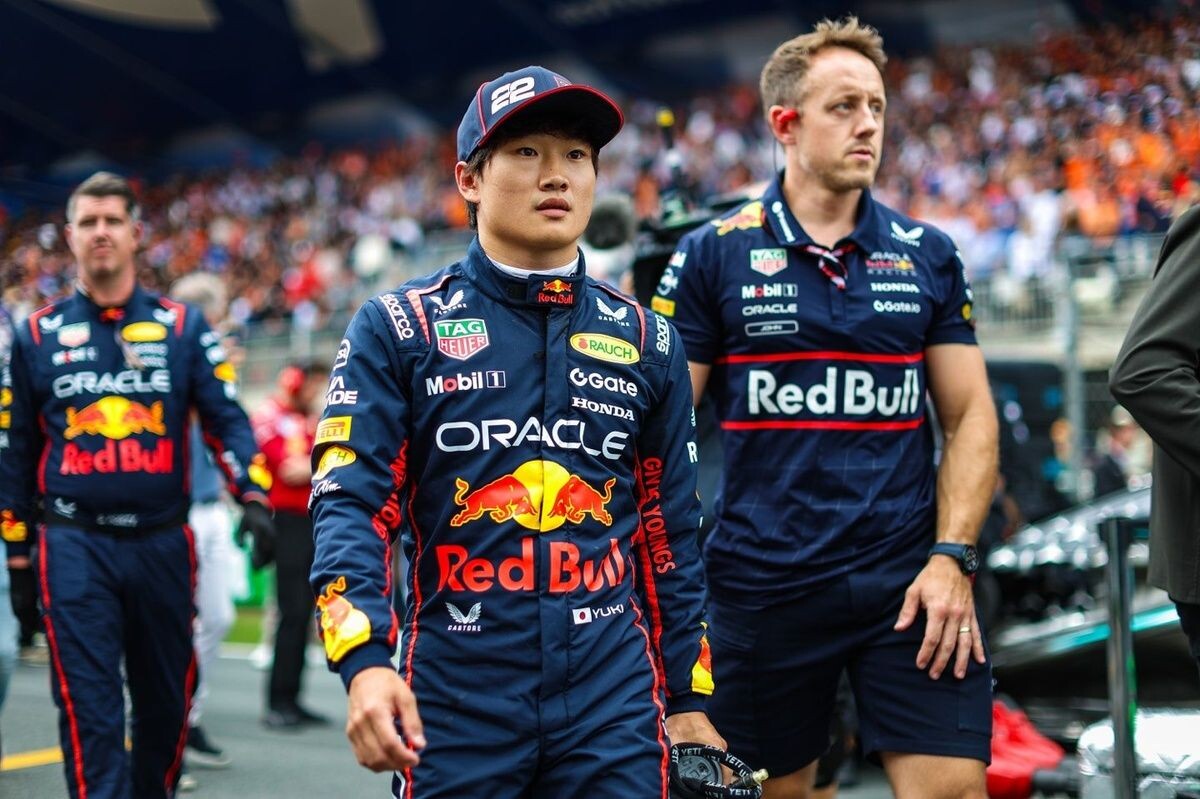 不運のSC出動にマシントラブル。角田裕毅、苦難乗り越え9位久々入賞「一時はセーフティカーより遅かった……」“後輩”の表彰台も称賛