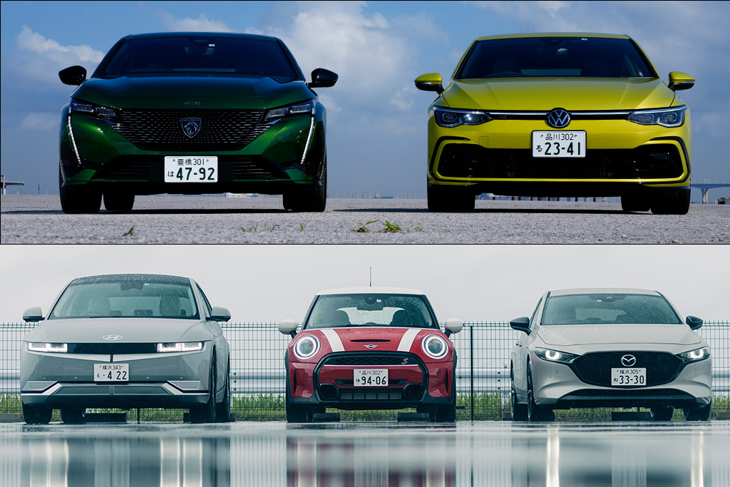 世はまさにコンパクトカー戦国時代 世界標準のvwゴルフをはじめ アイオニック5 ミニ マツダ3 308を一挙に徹底比較 Le Volant Carsmeet Web 自動車情報サイト 新車 中古車 Carview