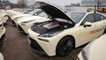 【Mobility of the future】これありかもー　水素自動車の未来への第一歩　25台のトヨタ ミライ水素タクシーが走るハンブルク