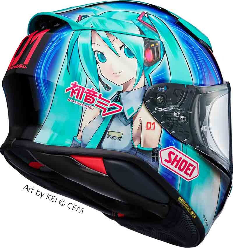 ショウエイ×初音ミク コラボモデル「Z-8 初音ミク」が受注期間