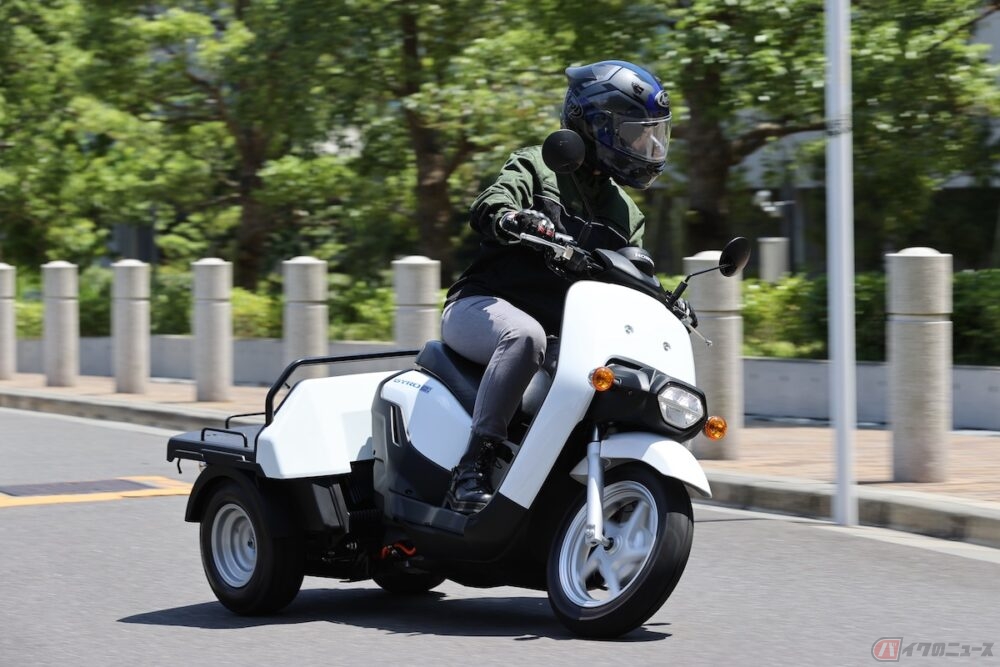 夜道雪のちょっと寄り道 ホンダのビジネス用電動三輪スクーター ジャイロ E に乗ってみました バイクのニュース 自動車情報サイト 新車 中古車 Carview