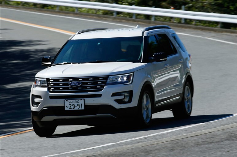 大幅改良のフォード エクスプローラーに試乗。競合相手は大型ミニバン？