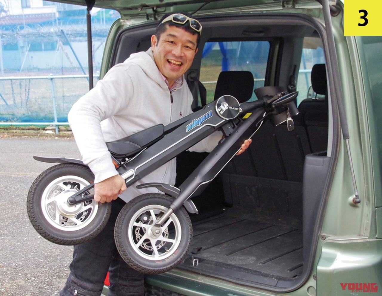 車重わずか18kg 持ち運んでチョイ乗りできる折り畳み型電動バイク スマート Ev Webヤングマシン の写真 18ページ目 自動車情報サイト 新車 中古車 Carview