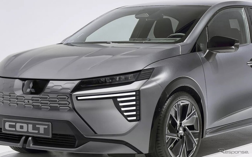 三菱がコンパクト市場に復帰!? 『コルト』次期型はエクリプスクロス風デザインのBEVに