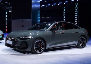 ホイールベースが77mm長いアウディ『A5』、中国専用に2つのタイプが登場…上海モーターショー2025