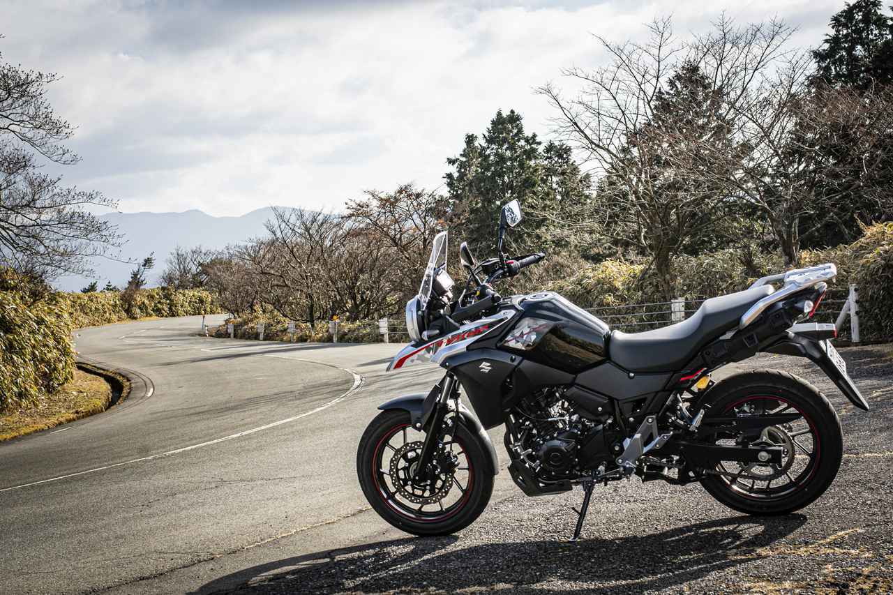 ゆっくりが真骨頂のスズキ Vストローム250 をガチで走らせたら どうなるんだろう Suzuki V Strom250 試乗インプレ ワインディング編 Webオートバイ 自動車情報サイト 新車 中古車 Carview