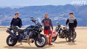 ツーリングに使うだけではもったいない。土の上を走るからこそPAN AMERICAは面白い