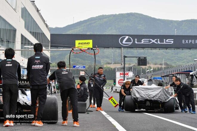 オートポリスは金曜夕方に大粒の雨。今季初ウエットとなるか【SF第5戦プレビュー／搬入日の様子】