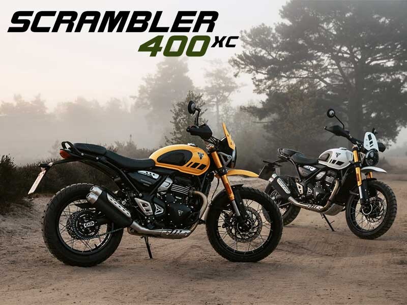 【トライアンフ】オールロードアドベンチャーに進化！「新型 SCRAMBLER 400 XC」を発表
