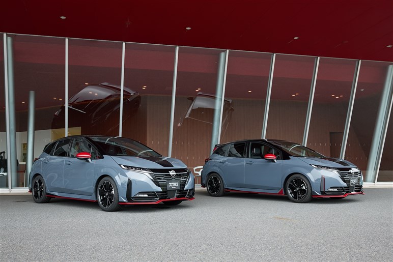 【快速4WDホットハッチ】オーラNISMO、マイチェンで待望の四駆追加！ デザインもアップデート