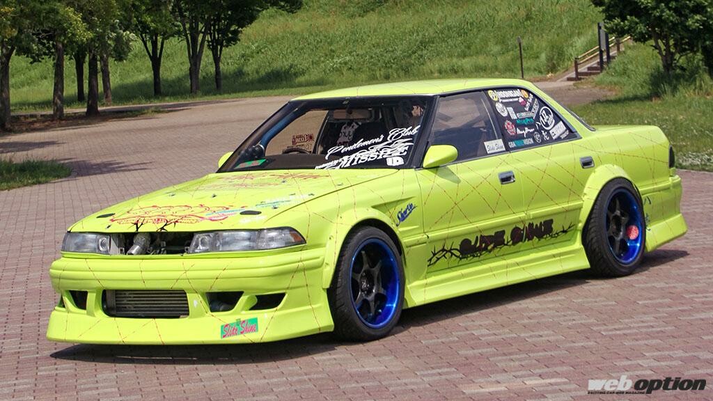 「ハワイの風を感じるJZX81マークIIドリフト仕様」パワートレインはJZX90からフル移植！