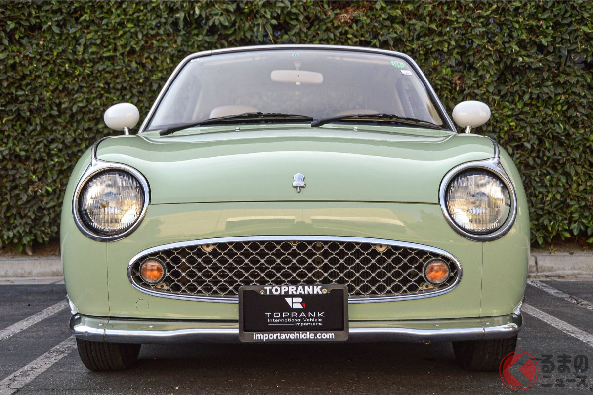 30年前のナウい国産車が250万円超え 日産 フィガロ の極上車を発見 くるまのニュース の写真 5ページ目 自動車情報サイト 新車 中古車 Carview