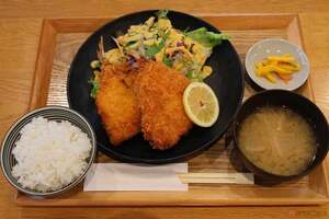 メニューが豊富!!　中華から馬肉まで味わえる南アルプス市『ふたば食堂』へ　美味しいアジフライを求めて走る旅