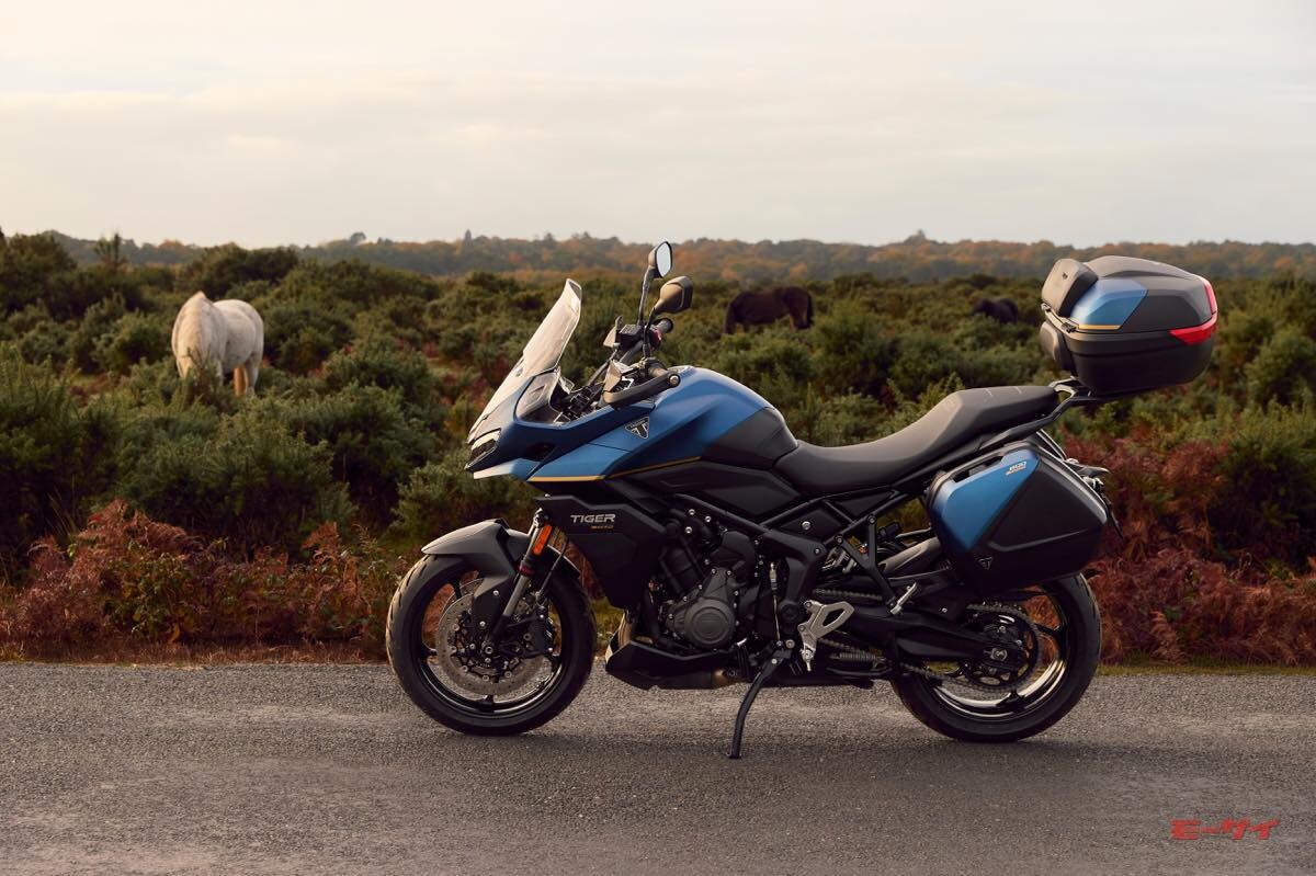 【トライアンフTIGER SPORT 800TOUR】登場。新型ミドルアドベンチャースポーツツアラー159万5000円で発売！