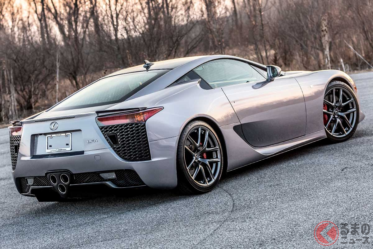 実走800kmのレクサス Lfa が出品 5000万円オーバーのプレ値がつくか くるまのニュース 自動車情報サイト 新車 中古車 Carview