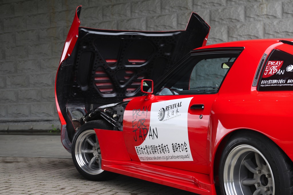 伝説のマツダrx 7 254 の顔を自作 内外装パーツはもちろんプッシュロッドサスまで手作りの超絶sa22c Web Option 自動車情報サイト 新車 中古車 Carview