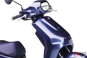 新車16万円！ ヤマハが新型スクーター「JOG E」発表！ 原付クラスの「新スタンダード」目指す“意欲作”！ ホンダと協力で「充電待ち」ゼロの“すごい仕組み”実現！ 12月22日から発売へ！