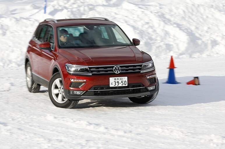 雪上で堅実な性格を改めて感じる　思いっきり安定志向のパサートオールトラックと地味なティグアン