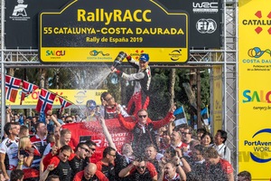 トヨタのオット・タナックWRCチャンピオン獲得！現地直送便 WRC 2019 第13戦 ラリー・エスパーニャ