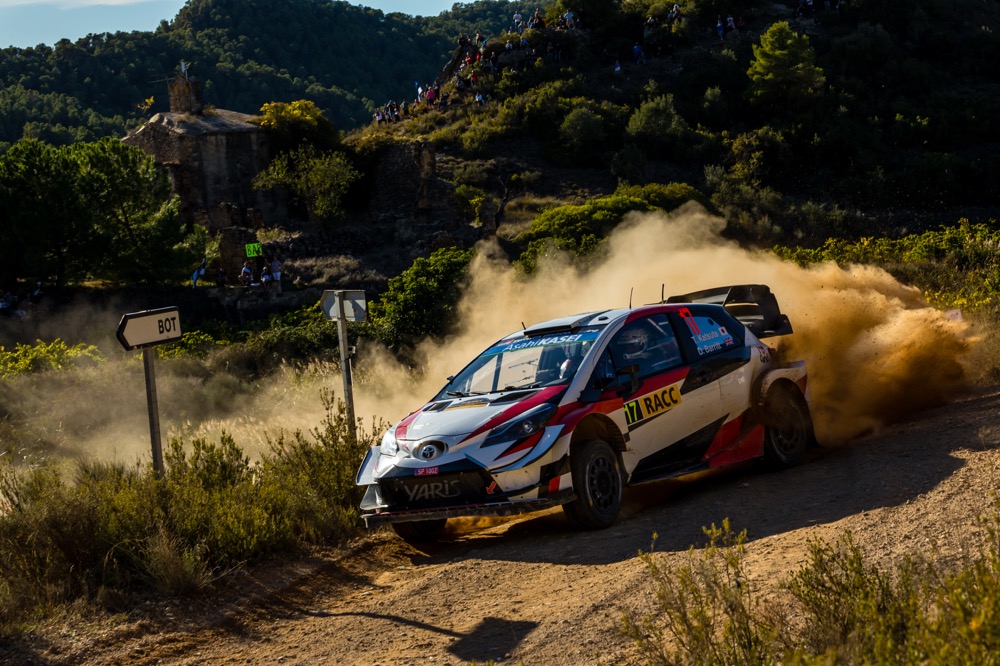 トヨタのオット・タナックWRCチャンピオン獲得！現地直送便 WRC 2019 第13戦 ラリー・エスパーニャ