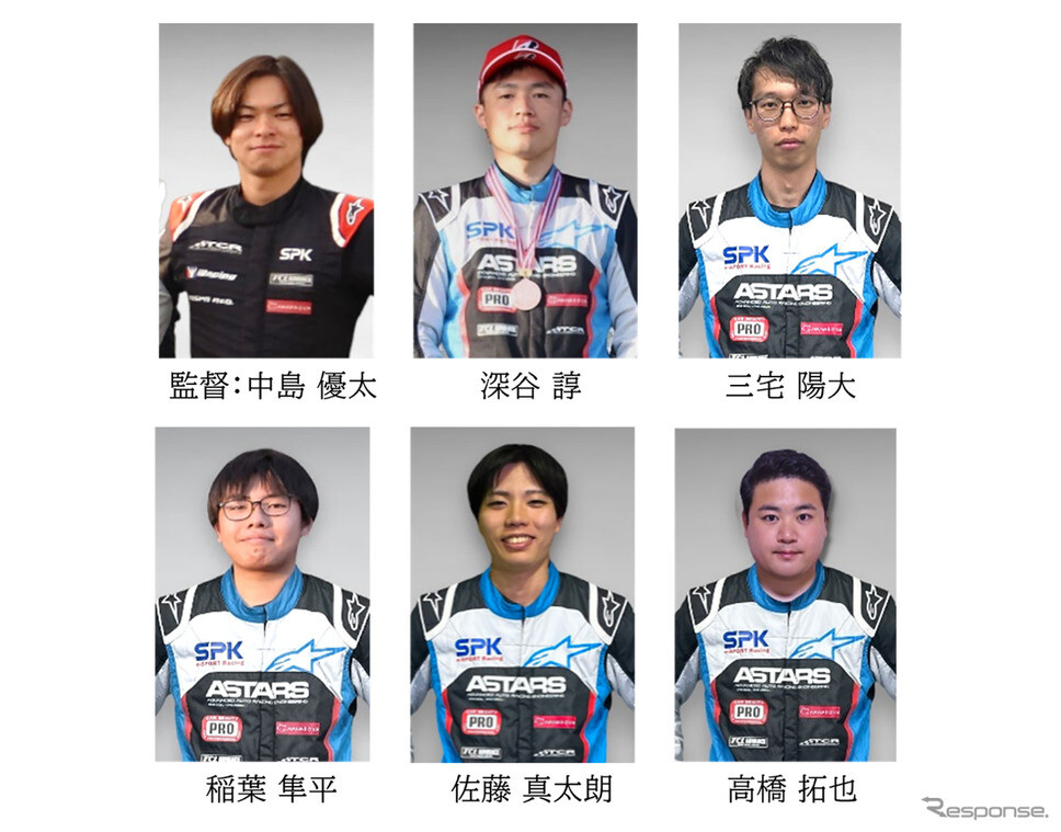 バーチャルレースの頂点へ！ SPKが5年連続挑戦、チャンピオン選手も加入