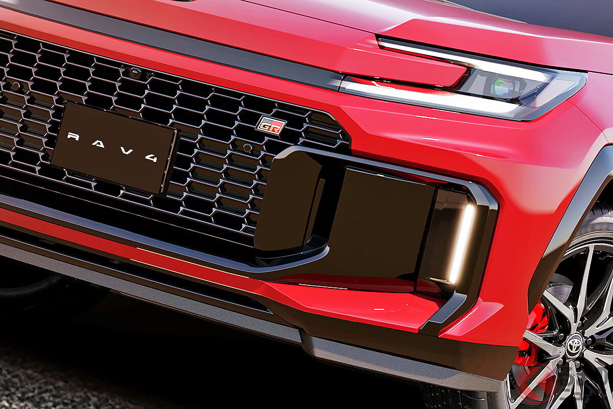トヨタ新型「RAV4」発表！ 精悍マスク×全長4.6mの「ちょうどイイサイズ」！ 6代目に新設定の“走り屋”仕様「GRスポーツ」どんなモデル？