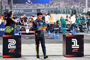 ノリス予選2番手「今年最後のポールを獲りたかったが、マックスは速すぎた」タイトル決定戦への心境は「驚くほど普通」