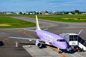 「新千歳じゃない方の札幌の空港」で行われる「ロケットみたいな珍離陸法」将来なくなるか？  現在は「冬はプロペラ定期便」のみ…その将来