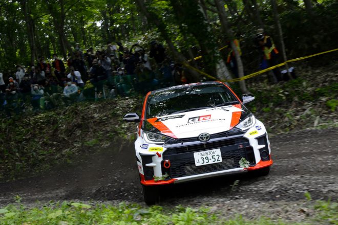 トヨタ 今季初のグラベルラリーで勝田 木村組grヤリスが初優勝飾る 全日本ラリー第7戦 Autosport Web 自動車情報サイト 新車 中古車 Carview