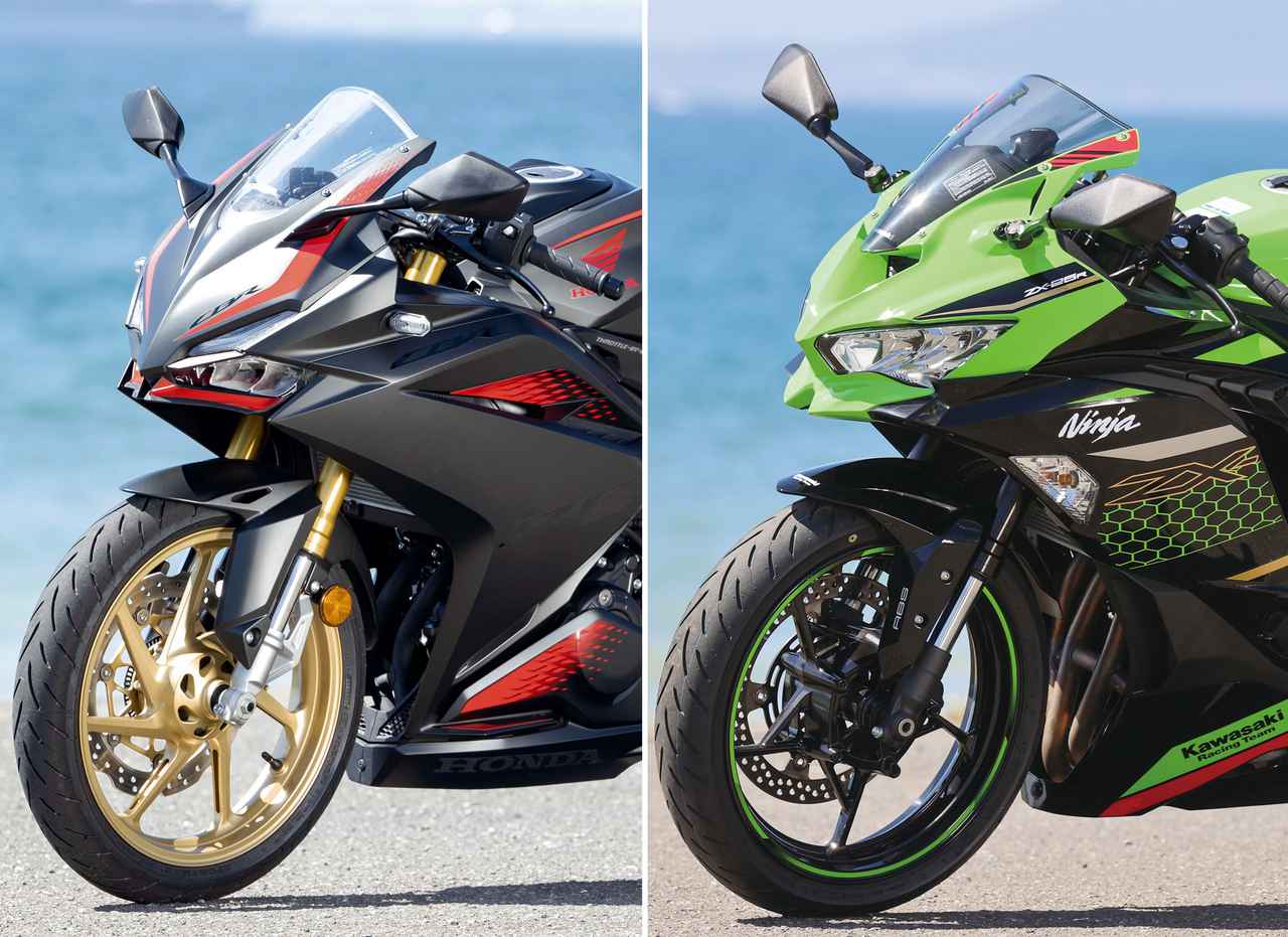 ホンダ Cbr250rr とカワサキ Ninja Zx 25r のスタイリングを比較 2気筒 Vs 4気筒 250ccスーパースポーツ対決 Webオートバイ 自動車情報サイト 新車 中古車 Carview