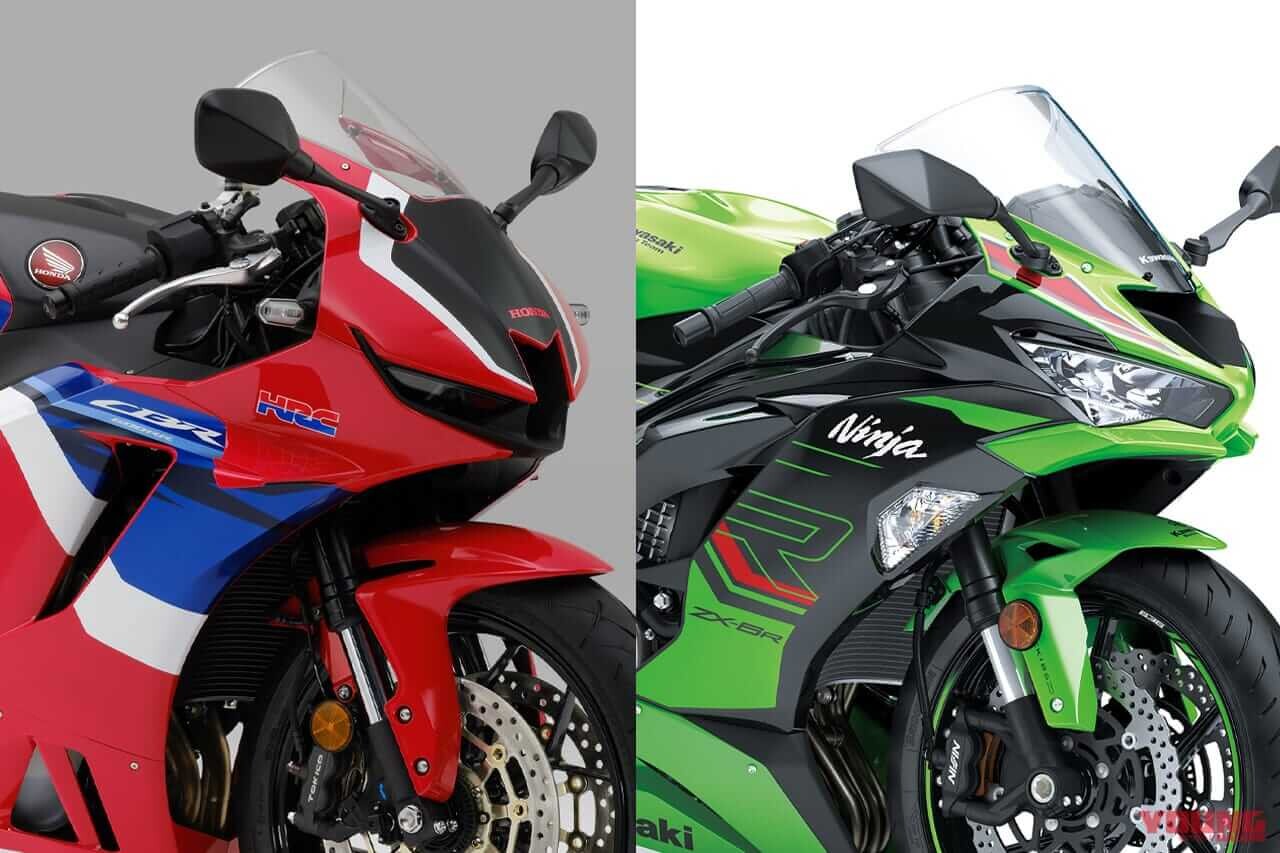 YM未来予想〉ホンダCBR600RR/カワサキ Ninja ZX-6R:両車とも YM未来予想〉ホンダCBR600RR/カワサキ Ninja ZX-6R:両車とも