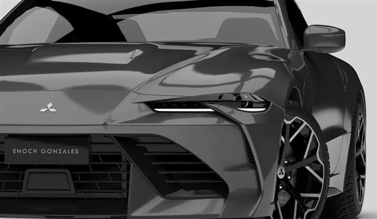 【これはアリ？】三菱「エクリプス」がもし復活したら？ 往年の2ドアクーペを再解釈した最新CGが公開