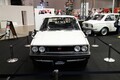 カローラ生誕50年を記念して初代モデルを展示。台数限定の特別仕様車も