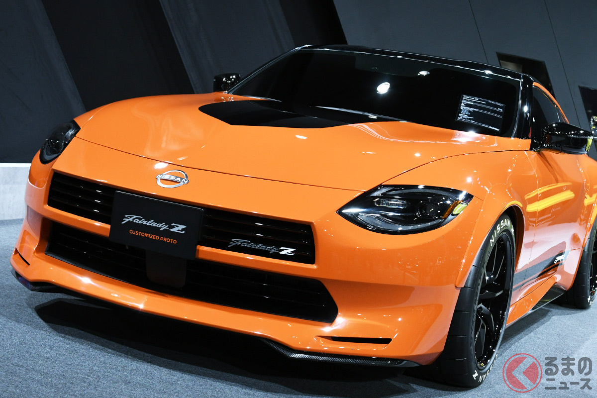 日産新型 フェアレディz カスタム仕様 世界初公開 市販化も検討中 オレンジ 432r を彷彿させるデザインとは くるまのニュース 自動車情報サイト 新車 中古車 Carview
