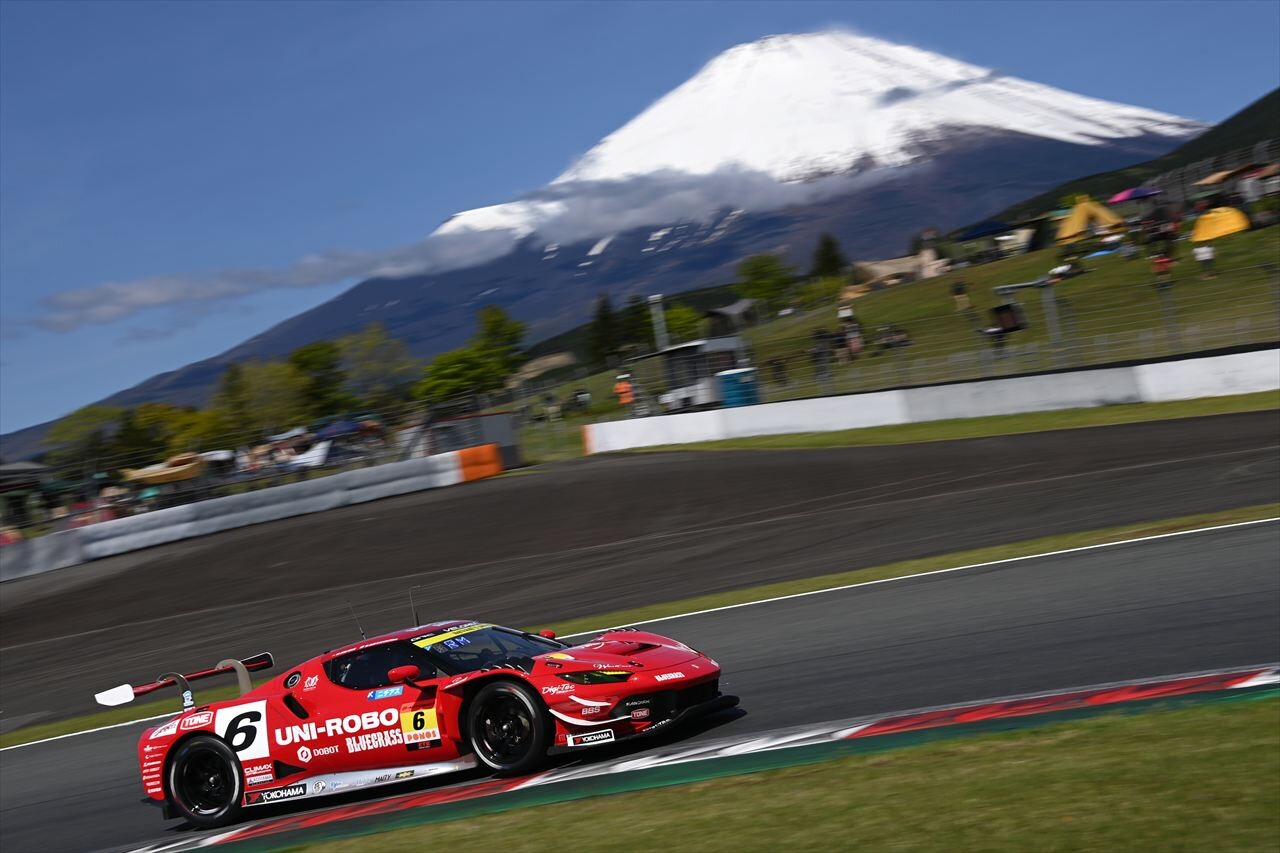 「UNI-ROBO BLUEGRASS FERRARI」が27番手スタートから劇的な初優勝！ スーパーGT第2戦 富士ラウンドGT300クラスリポート
