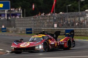 失格フェラーリ、50号車“グラグラ”リヤウイングの優位性はなかったと主張「最高速記録はスリップがあったから」