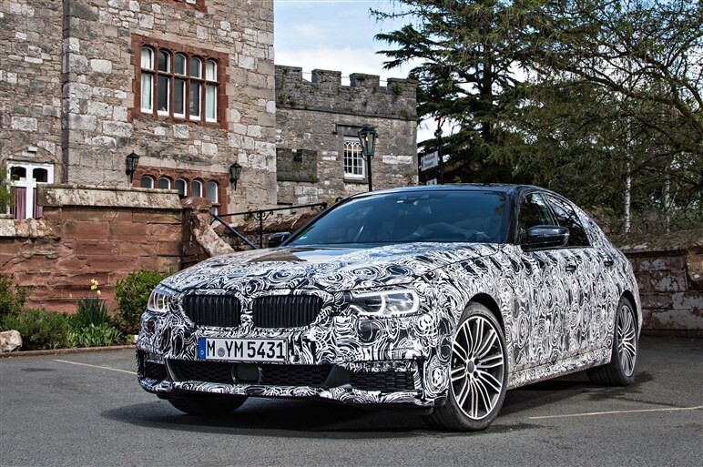 次期BMW 5シリーズ プロトタイプ、開発テスト同行記