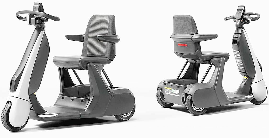 トヨタ、シニアカー「C+walk S」発売　歩道を走行できる電動三輪車　人や障害物の検知で自動減速　49.8万円から