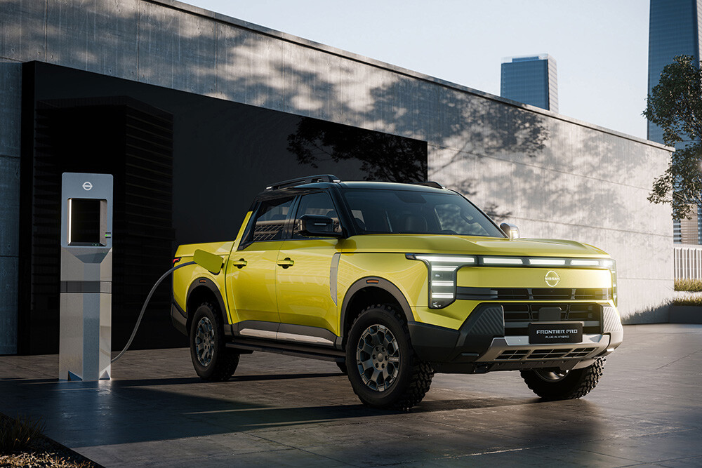 日産がPHEVの新型ピックアップトラック「Frontier Pro」を公開、日本での発売は？