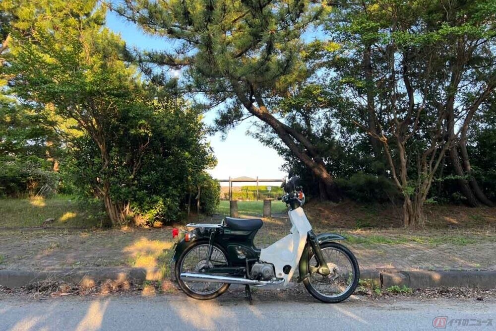 「伊賀越え」の道をスーパーカブで巡る旅　「東へ！何としても岡崎へ！」　ついに辿り着いた「白子の浜」