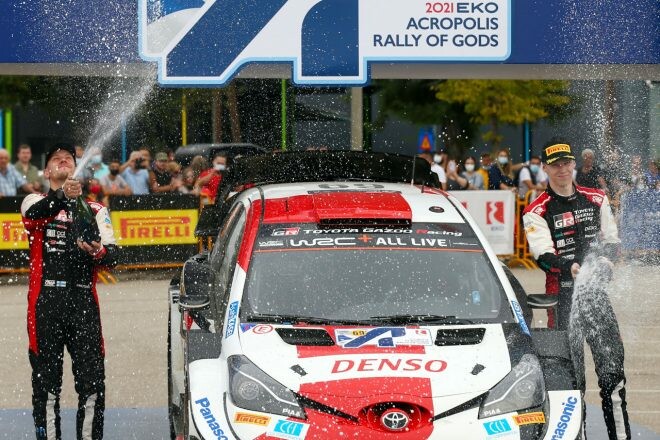 ロバンペラとオジエが1-3フィニッシュ。トヨタ、今季5度目のダブル表彰台／WRC第9戦ギリシャ