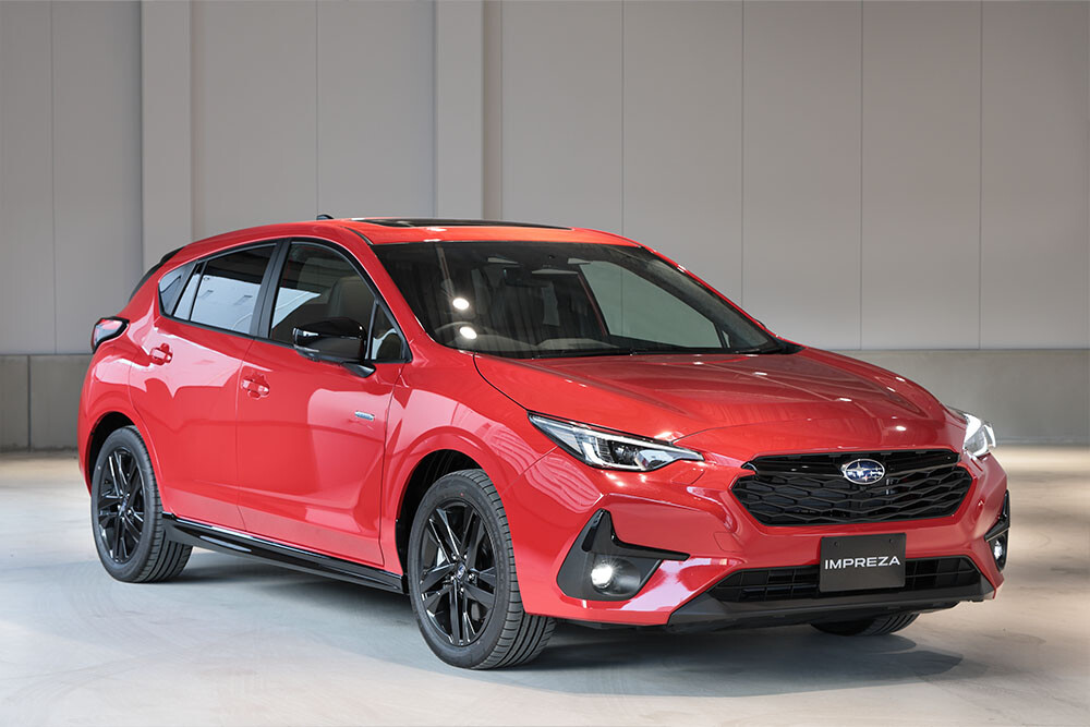【アクセントはレッドかイエローか】スバル・インプレッサ&クロストレック特別仕様車を大阪で初公開！
