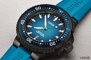 1000ｍの防水性能を備えたガチ仕様！ 洗練されたブルーに身を包むオリスのダイバーズウォッチ最新作がカッコいい…